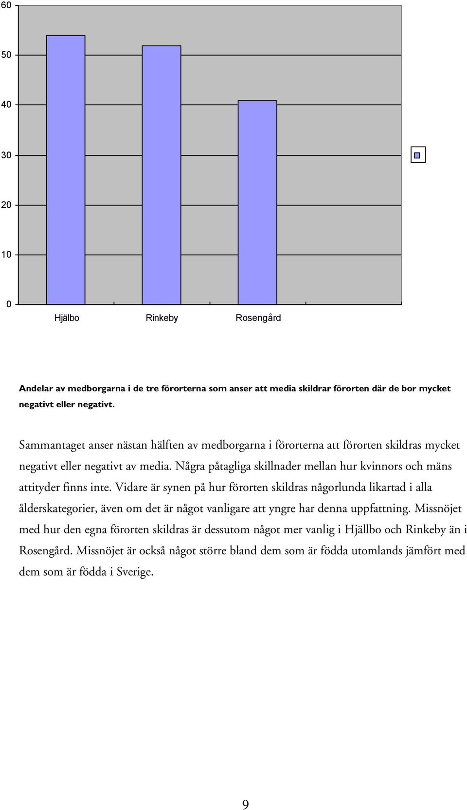 Några påtagliga skillnader mellan hur kvinnors och mäns attityder finns inte.