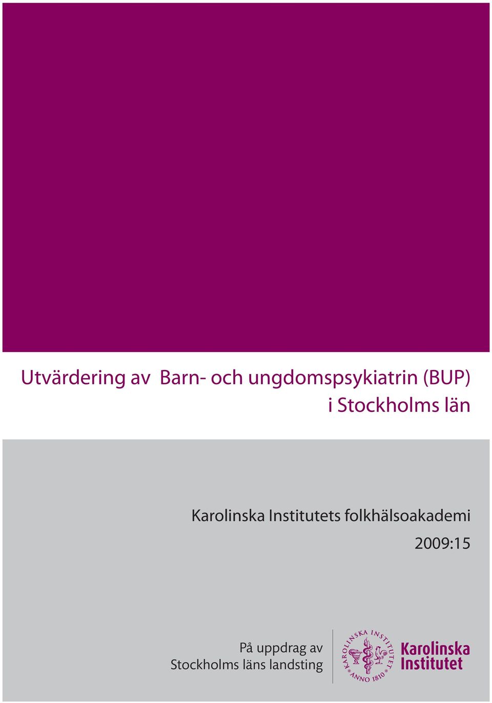län Karolinska Institutets