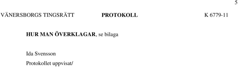 bilaga Ida