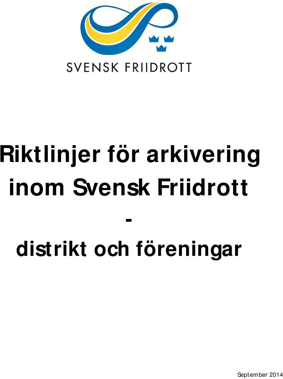 Svensk Friidrott -