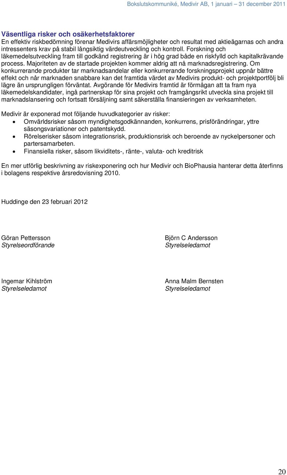 Majoriteten av de startade projekten kommer aldrig att nå marknadsregistrering.