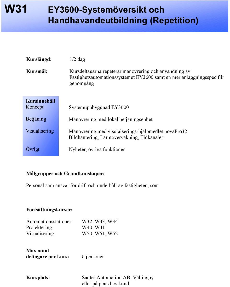 Manövrering med lokal betjäningsenhet Manövrering med visulaiserings-hjälpmedlet novapro32 Bildhantering, Larmövervakning,