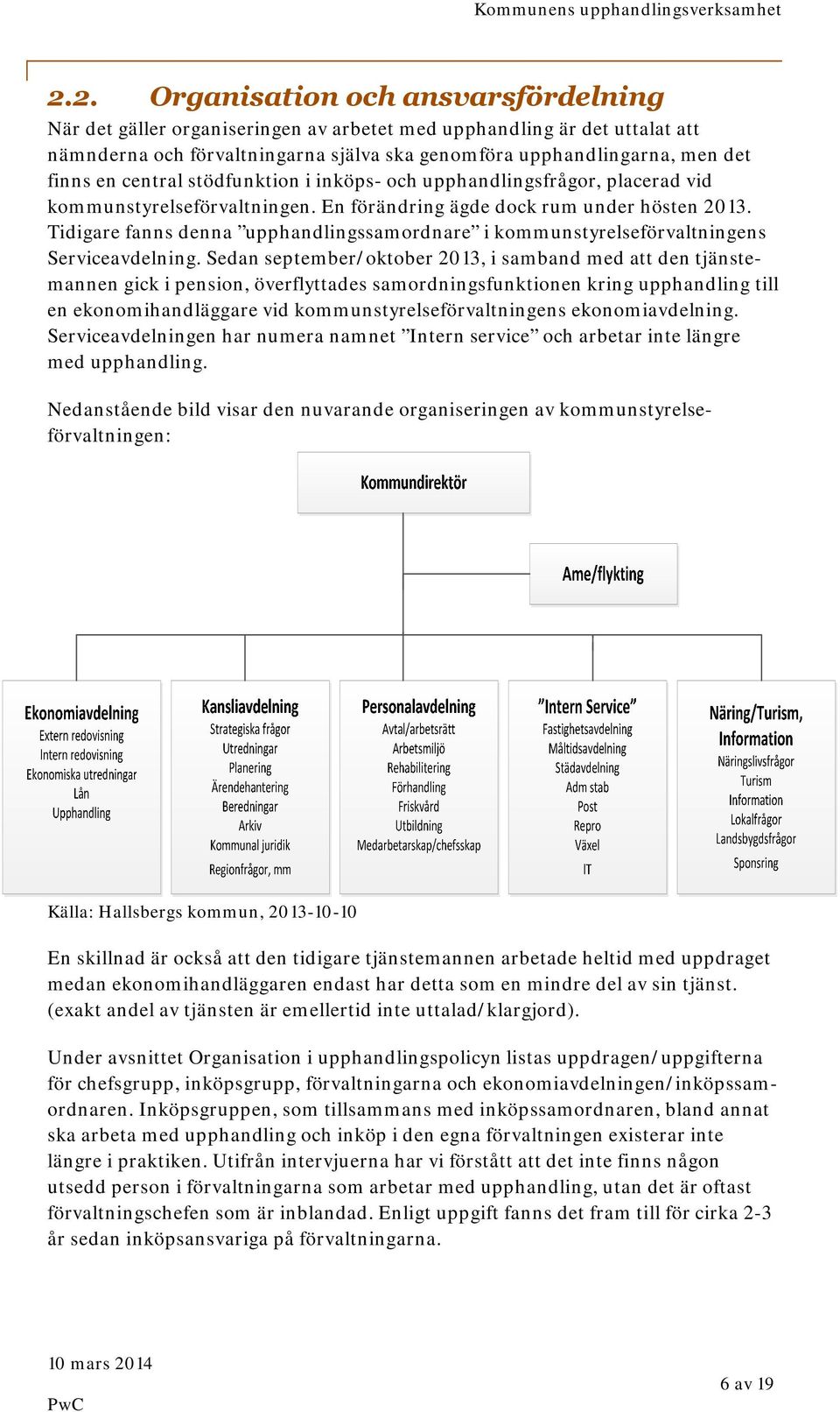Tidigare fanns denna upphandlingssamordnare i kommunstyrelseförvaltningens Serviceavdelning.
