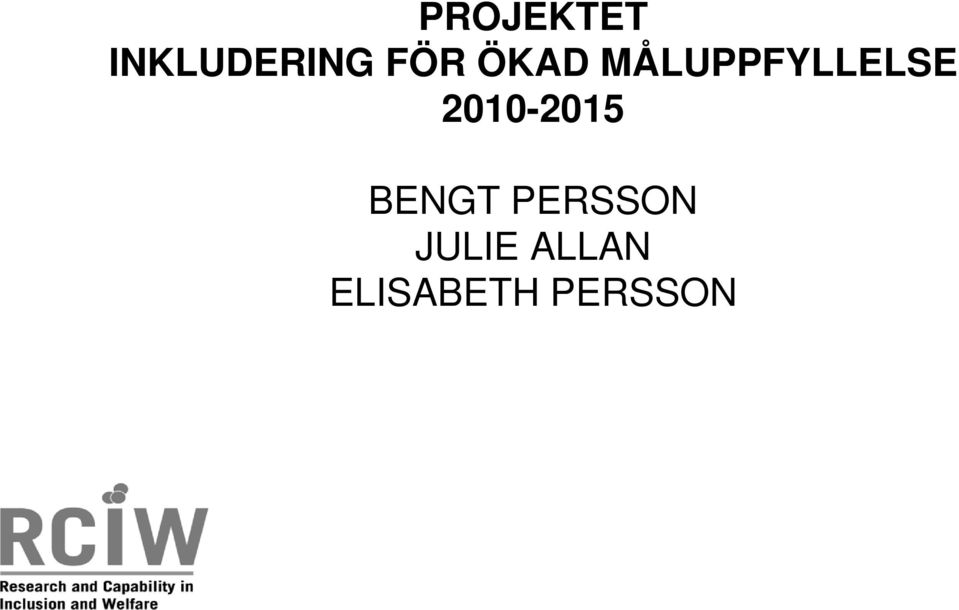 2010-2015 BENGT PERSSON