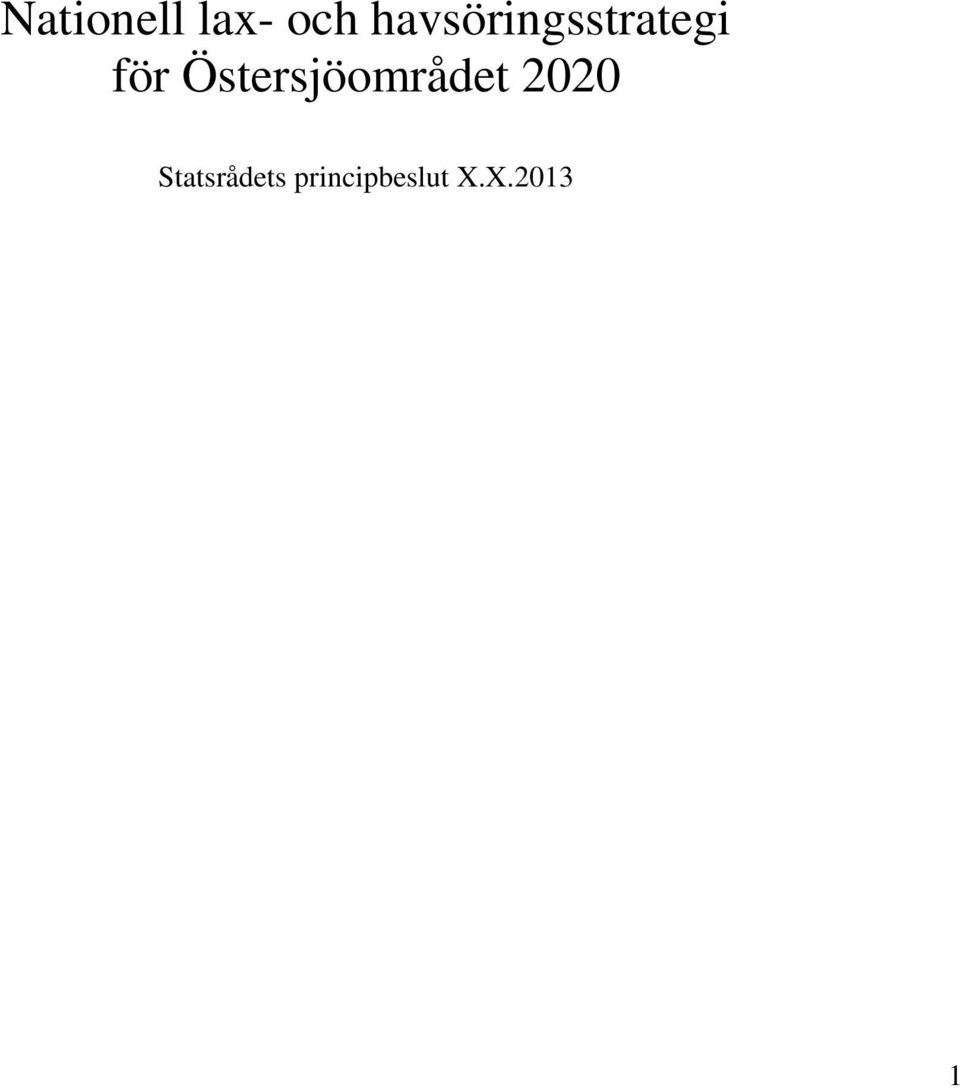 Östersjöområdet 2020