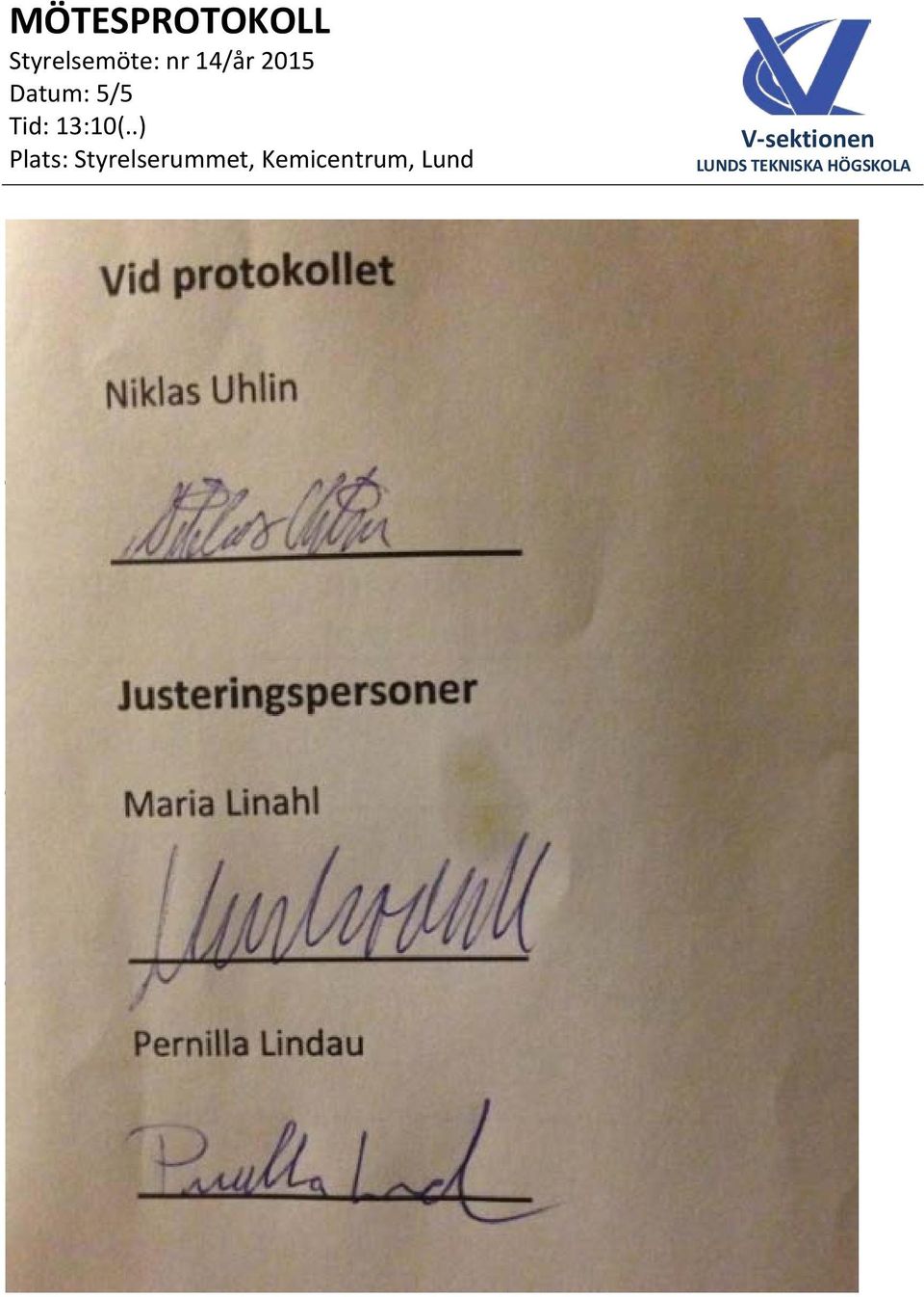 Justeringspersoner