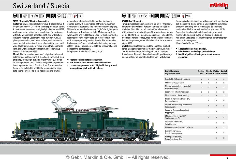 Locomotive road number 14268.
