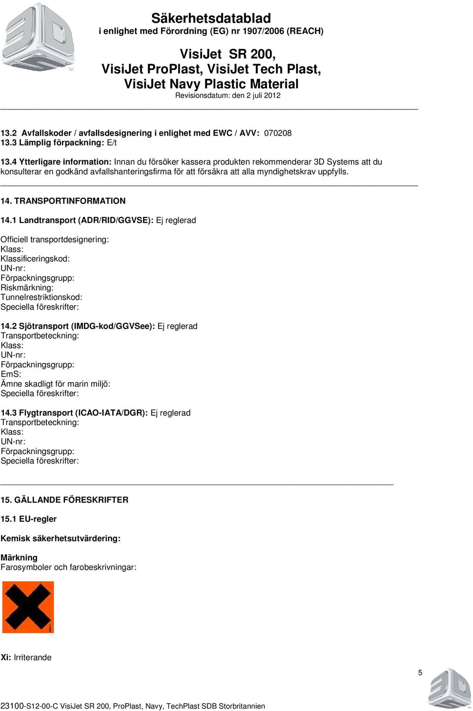 TRANSPORTINFORMATION 14.