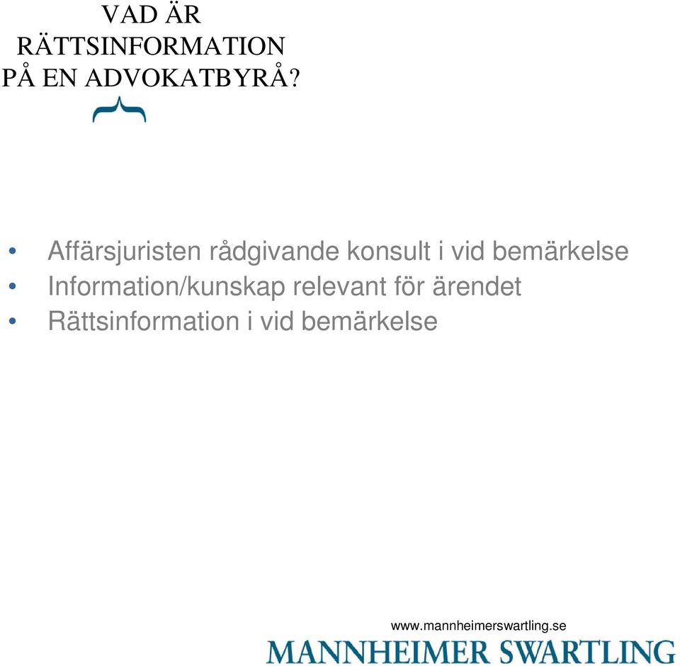 bemärkelse Information/kunskap relevant