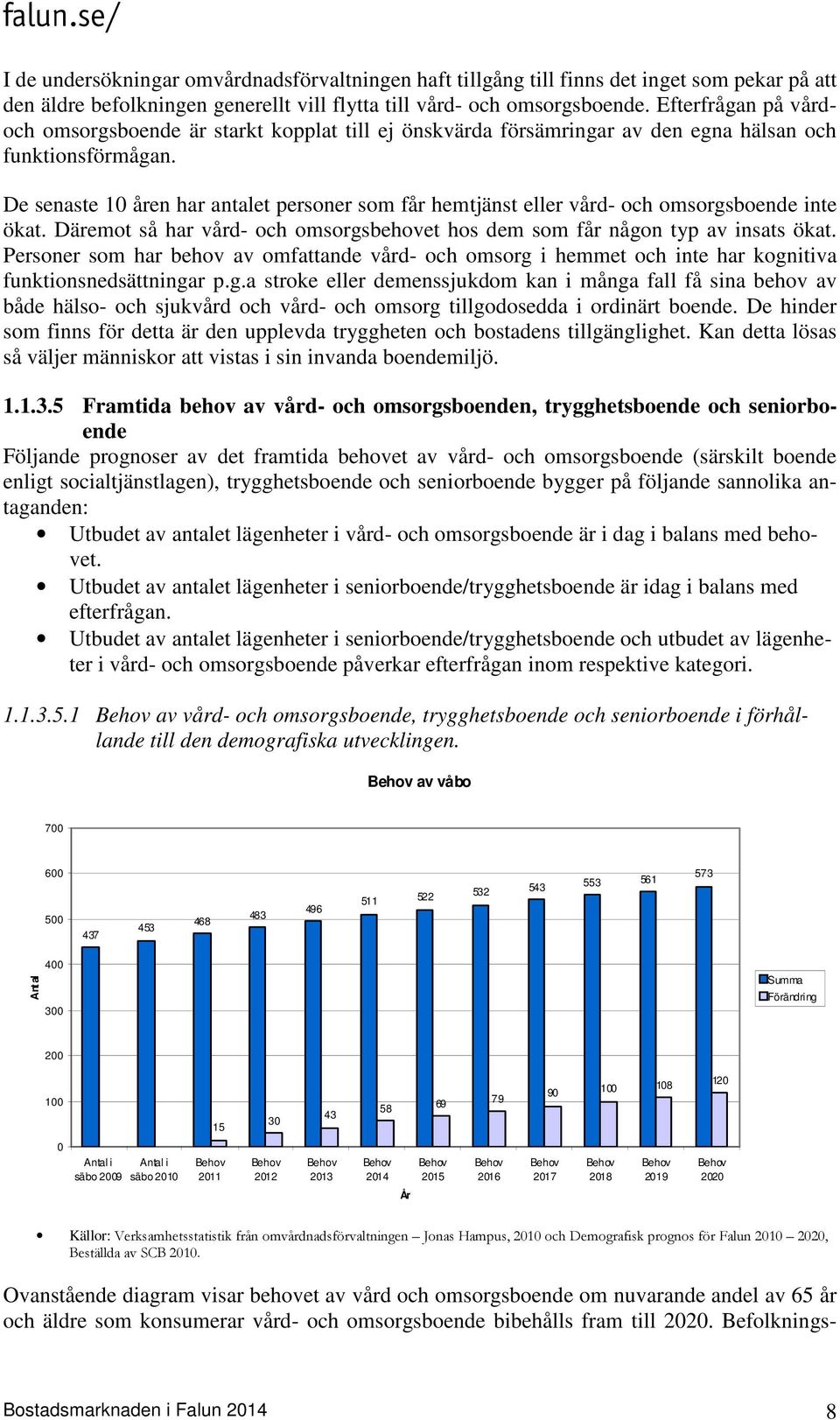 De senaste 10 åren har antalet personer som får hemtjänst eller vård- och omsorgsboende inte ökat. Däremot så har vård- och omsorgsbehovet hos dem som får någon typ av insats ökat.