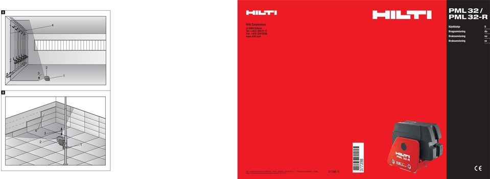 Hilti = registered trademark of Hilti Corp., Schaan W 2765 1206 00-Pos.
