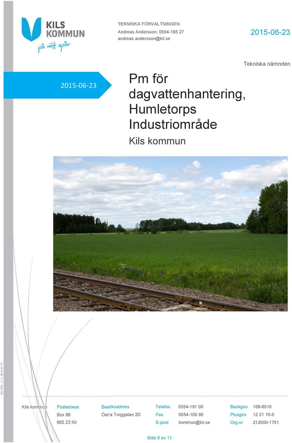 nämnden KIL1001, v1.