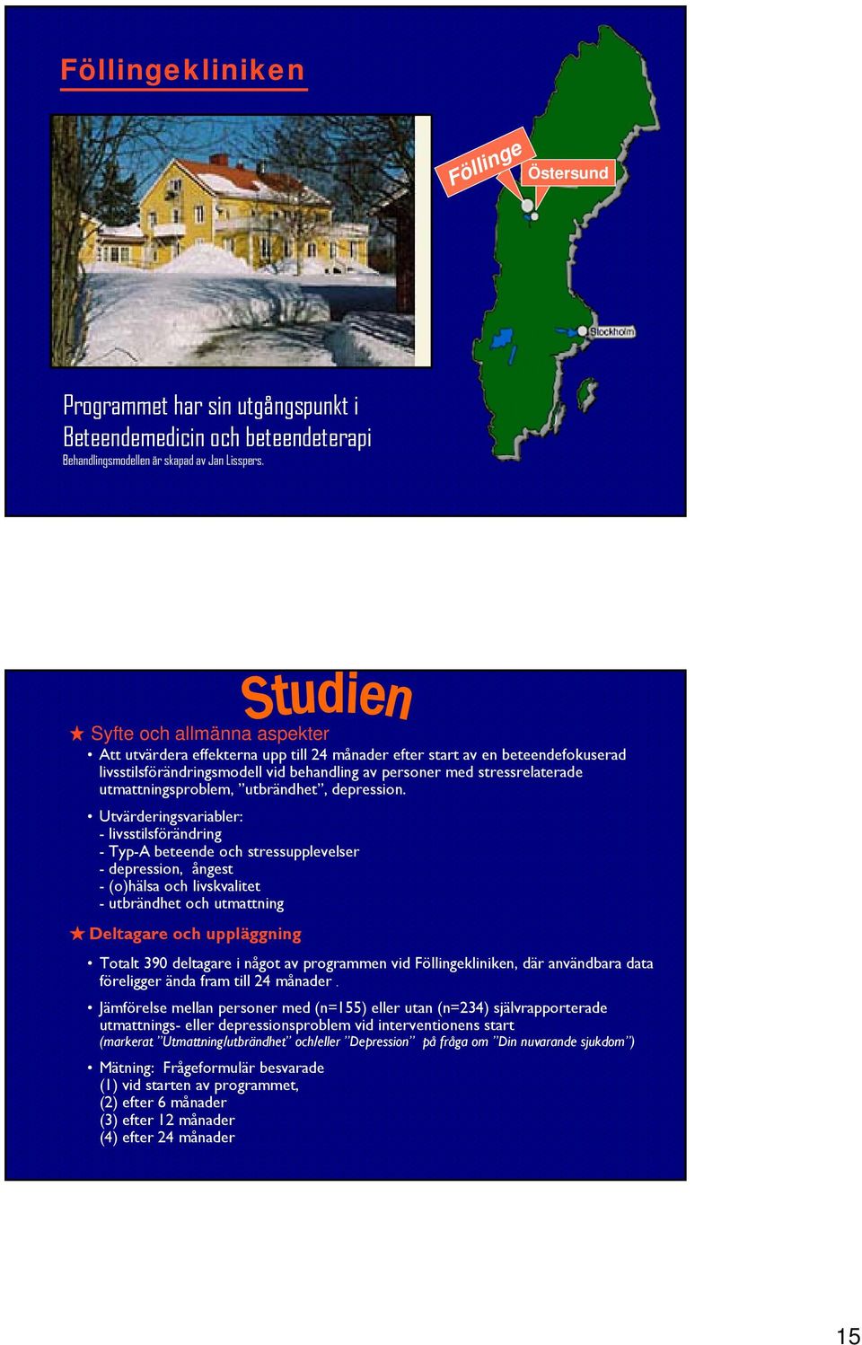 utmattningsproblem, utbrändhet, depression.
