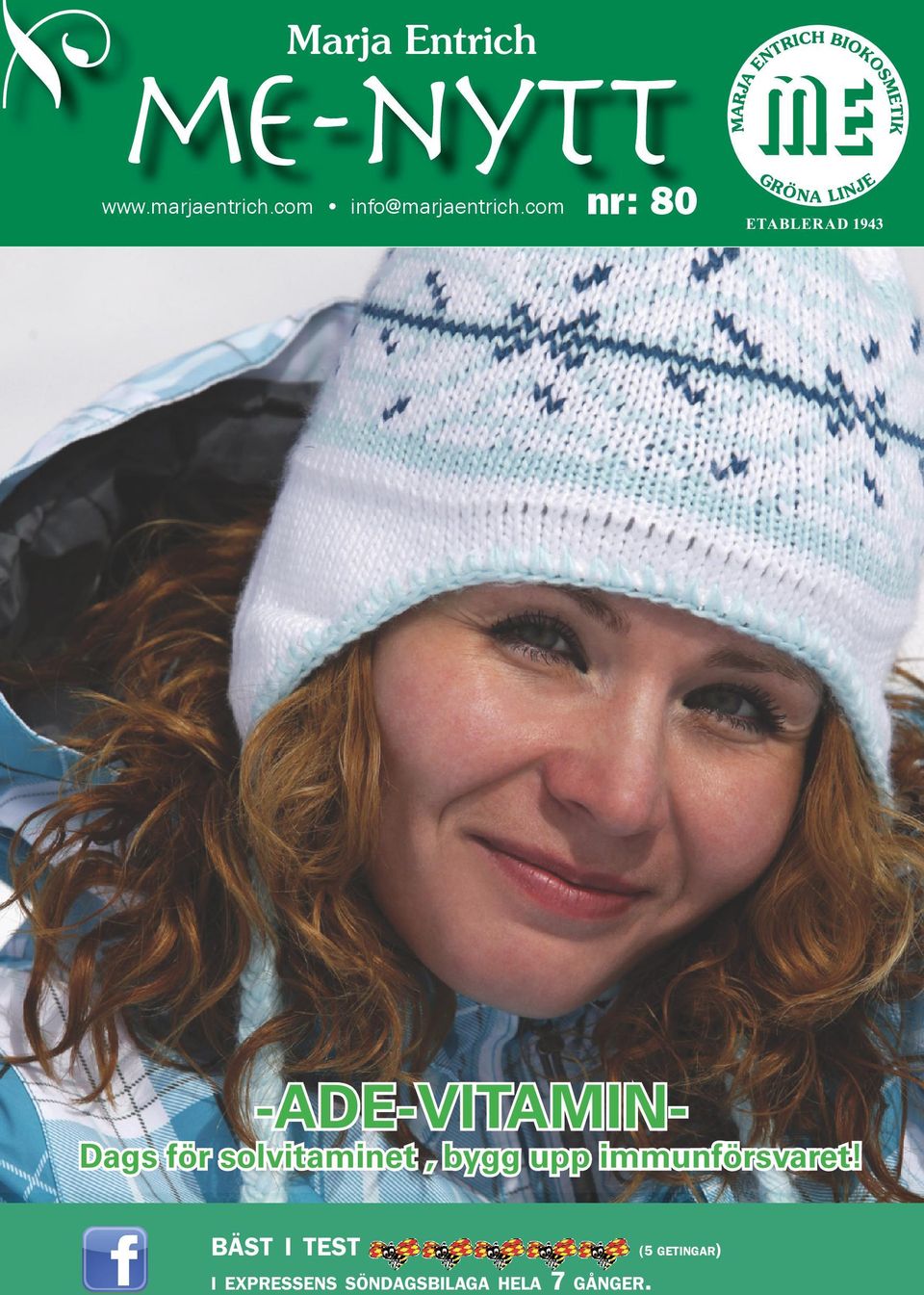 com nr: 80 -ADE-VITAMIN- Dags för solvitaminet,