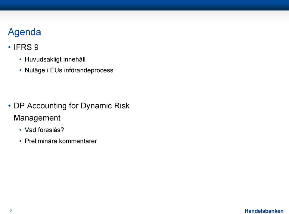 Accounting for Dynamic Risk