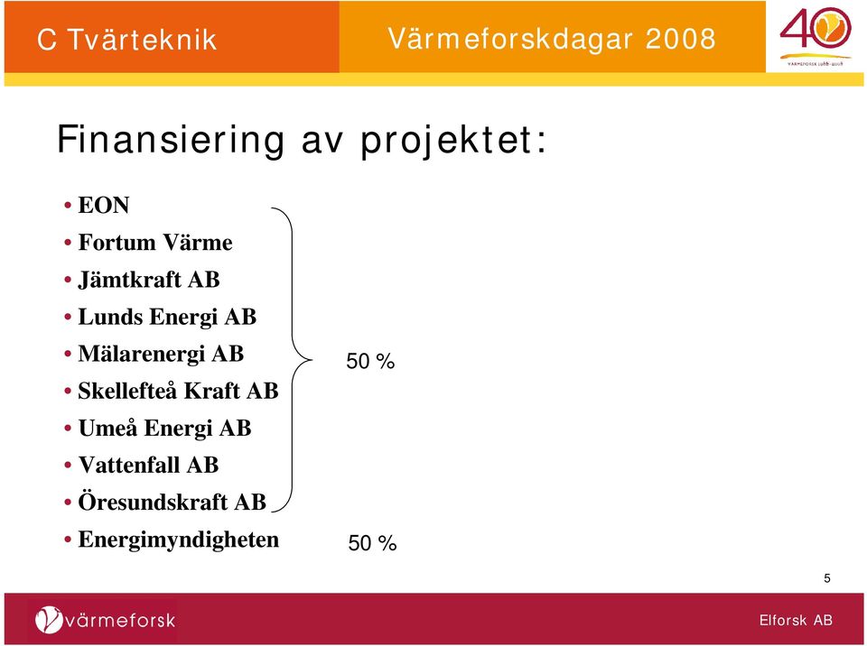 Skellefteå Kraft AB Umeå Energi AB Vattenfall