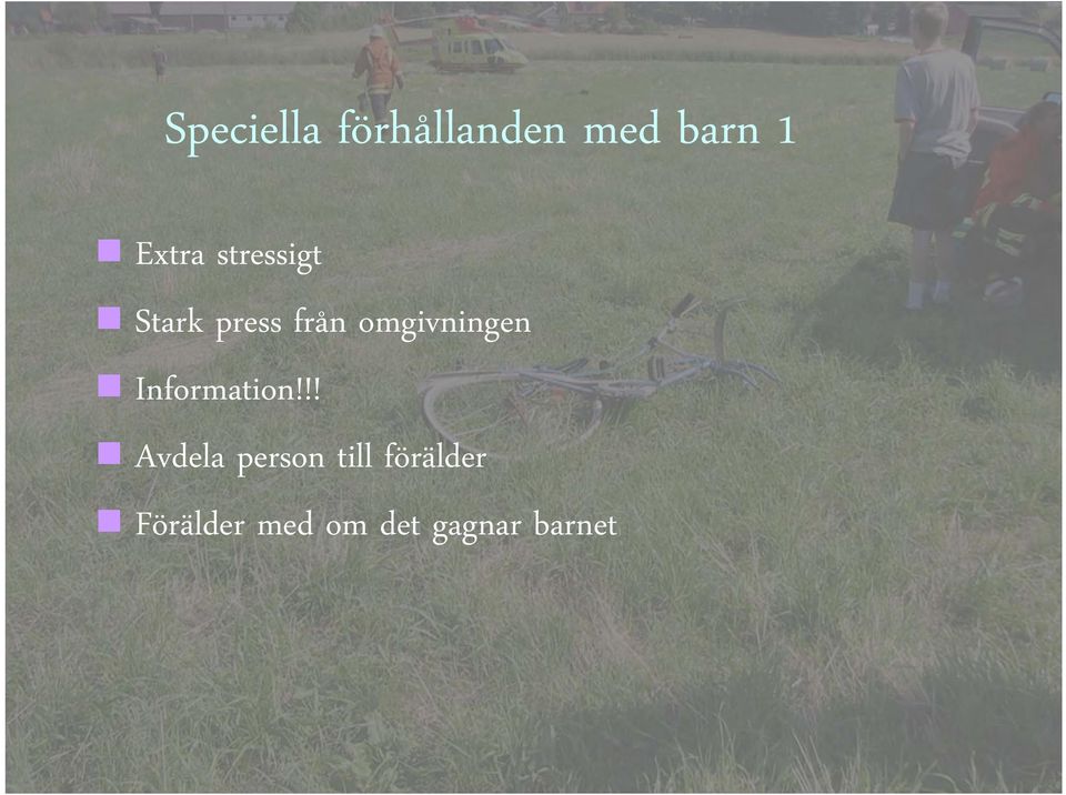 omgivningen Information!