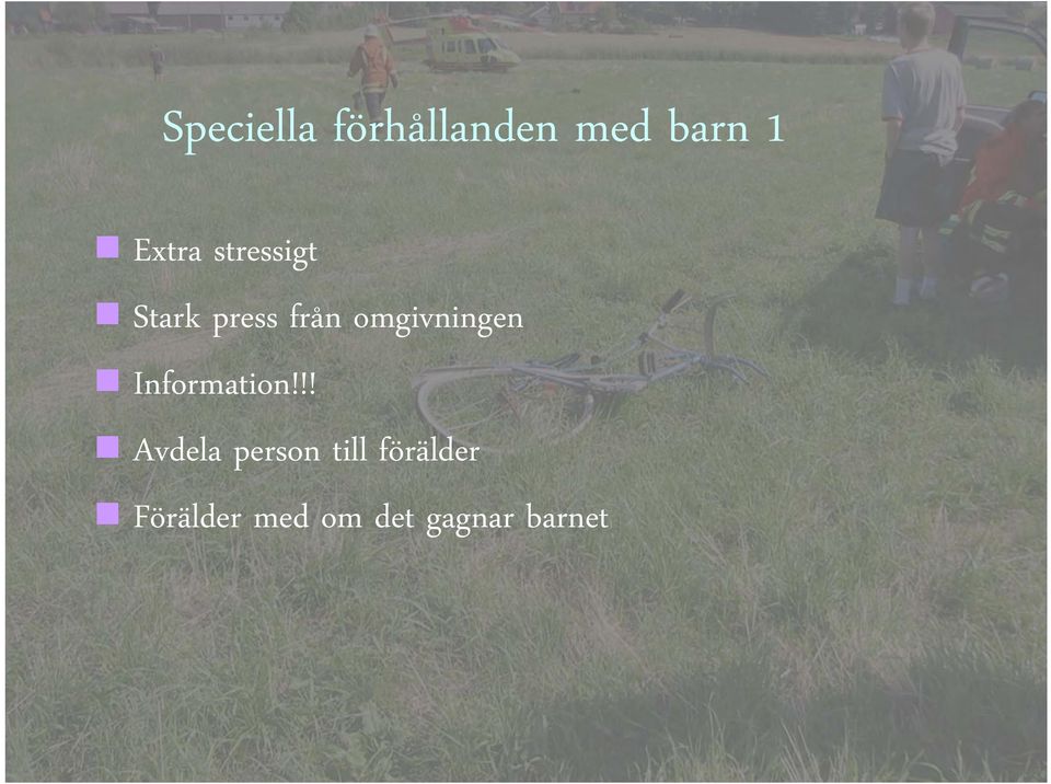 omgivningen Information!