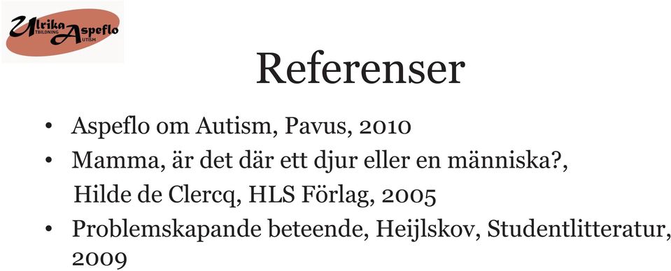 , Hilde de Clercq, HLS Förlag, 2005