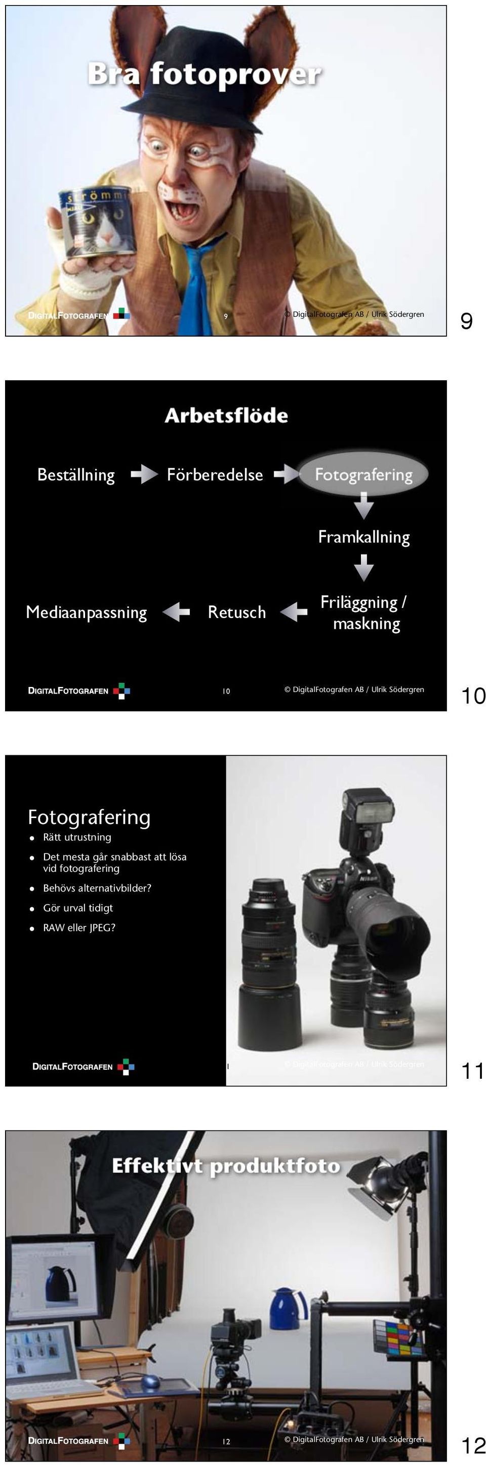 fotografering Behövs alternativbilder?