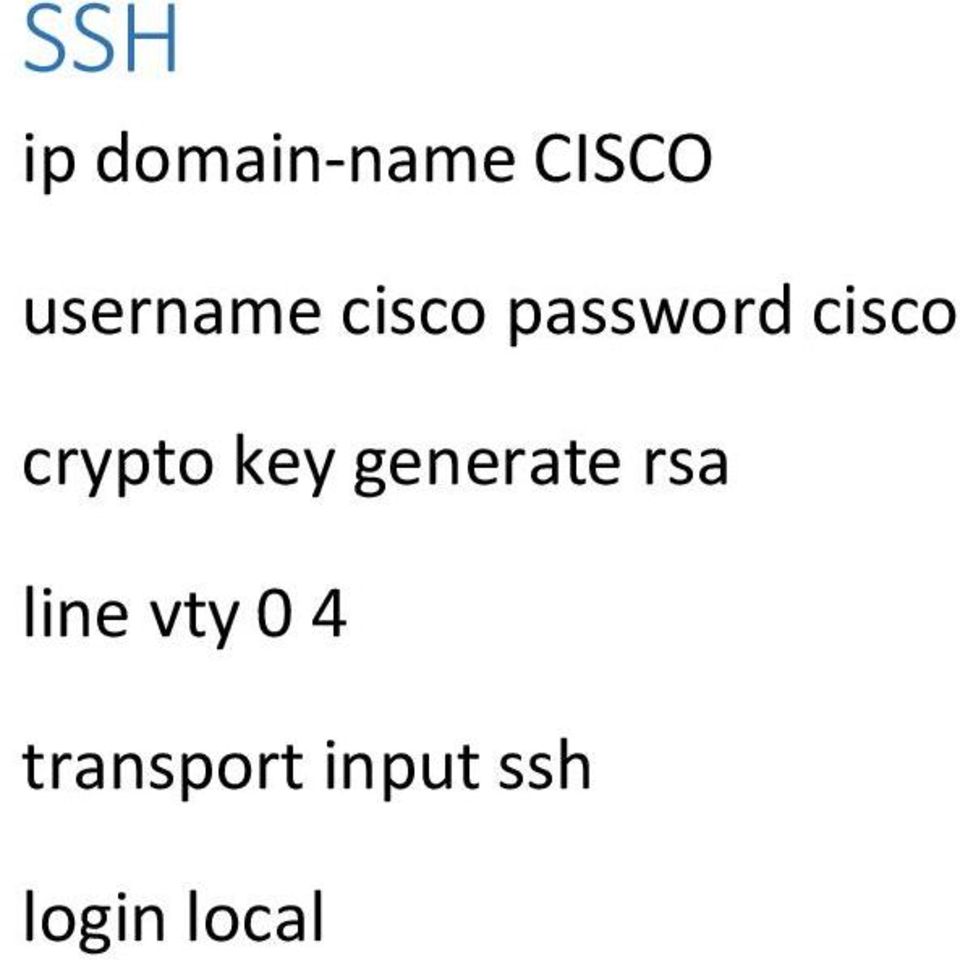 crypto key generate rsa line