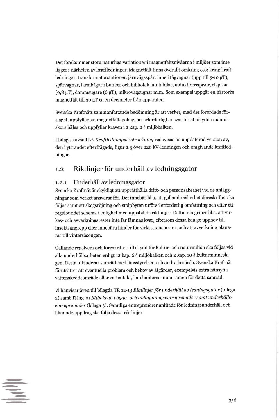 induktionsspisar, elspisar (0,8 it), dammsugare (6 it), mikrovågsugnar m.m. Som exempel uppgår en hårtorlcs magnetfält till 30 (it ca en decimeter från apparaten.