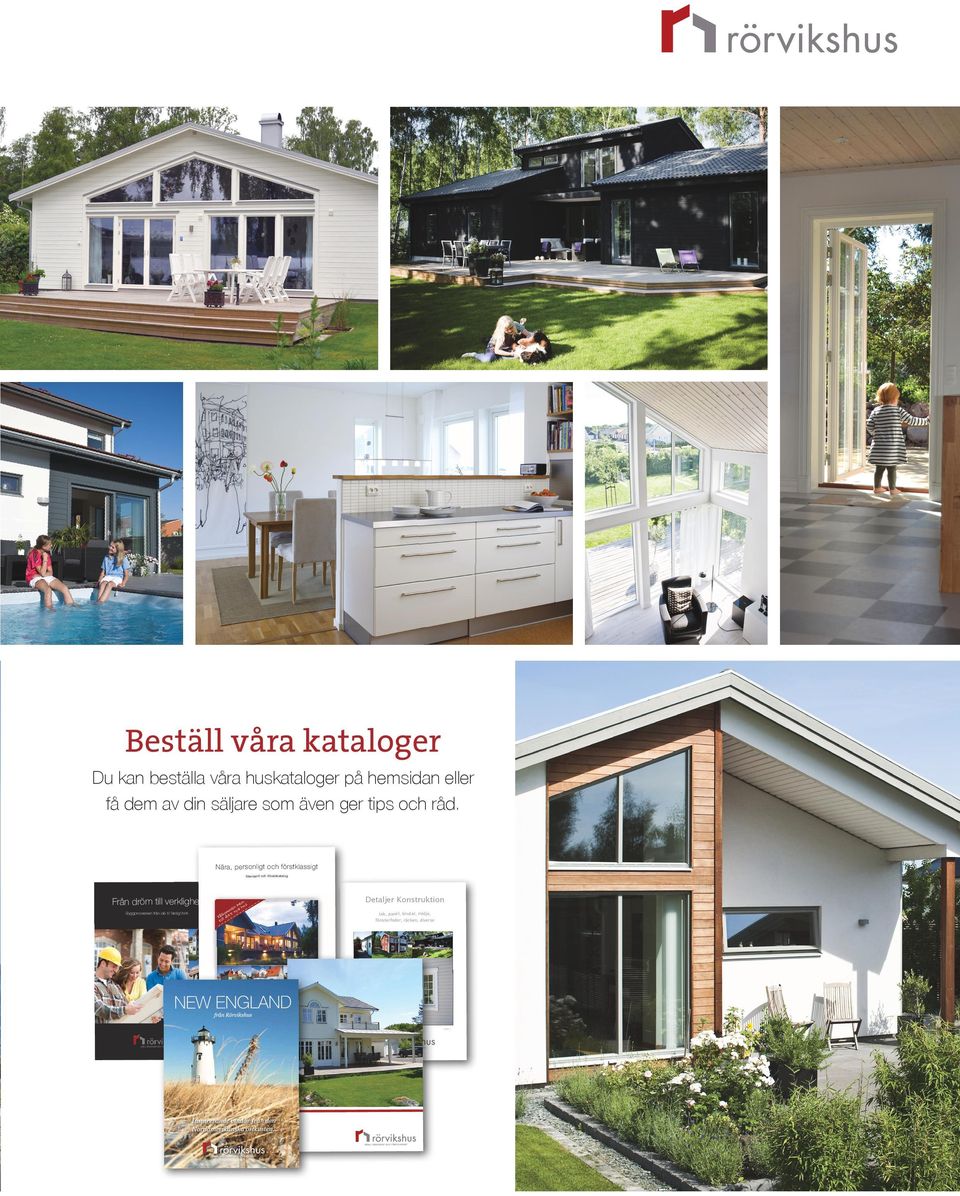 Företaget Nära, personligt och förstklassigt Standard och tillvalskatalog