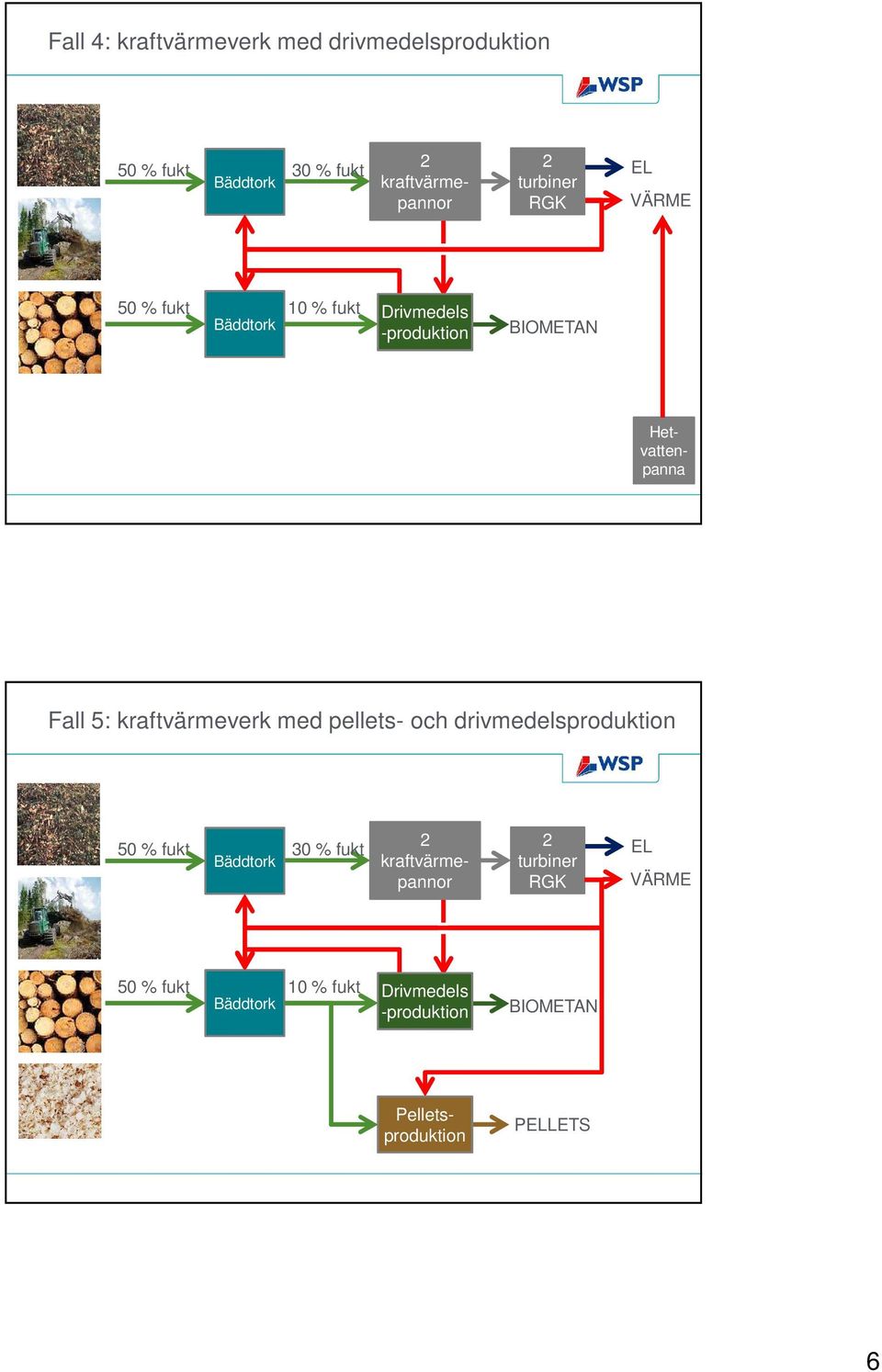 kraftvärmeverk med pellets- och drivmedelsproduktion 30 % fukt kraftvärmepannor