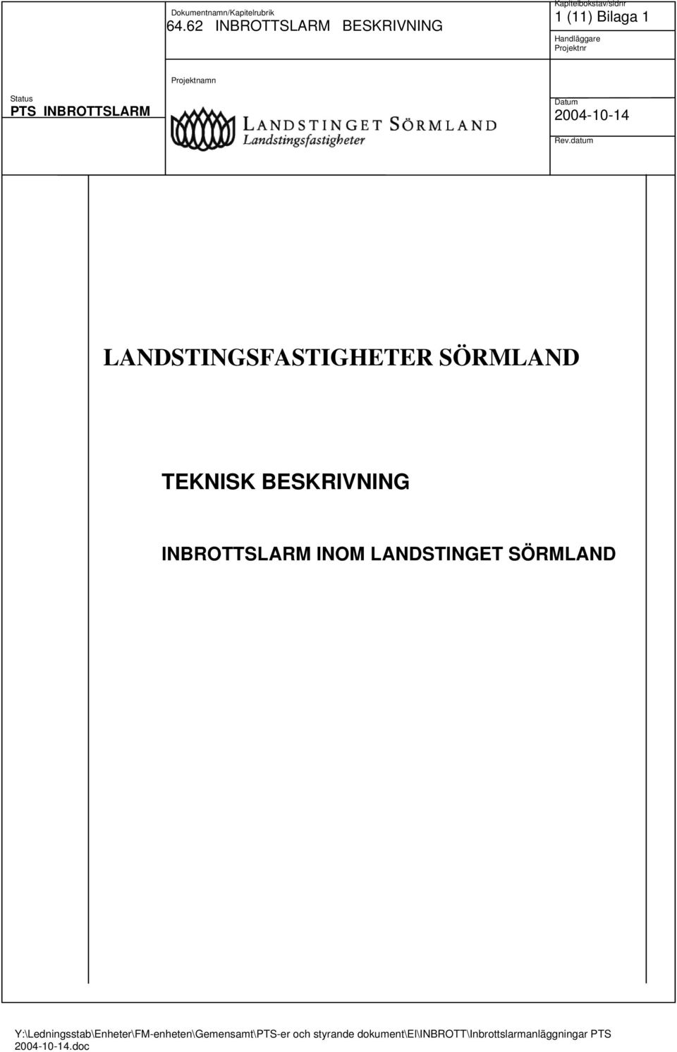 SÖRMLAND TEKNISK