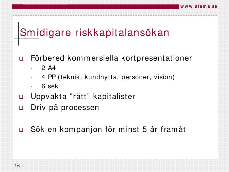 kortpresentationer 2 A4 4 PP (teknik, kundnytta,