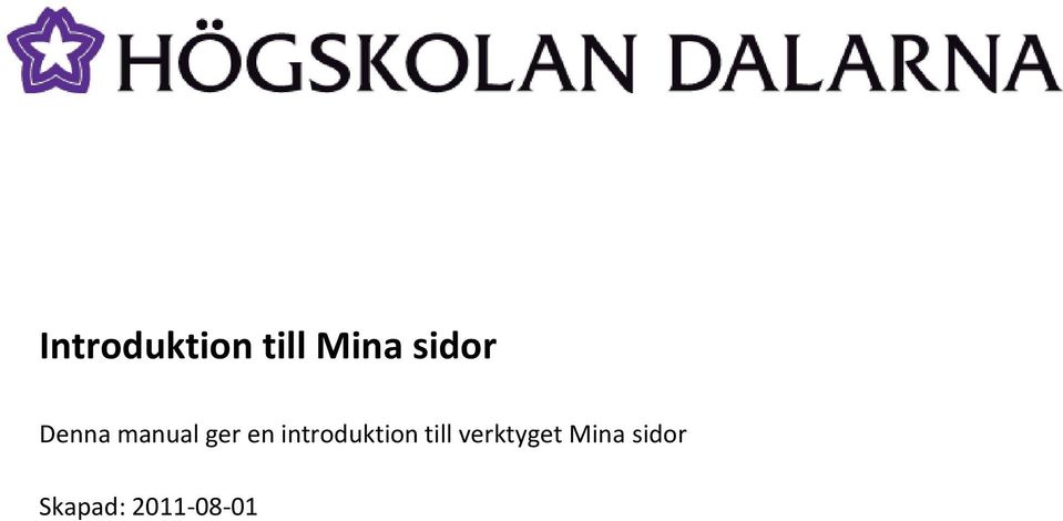 introduktion till