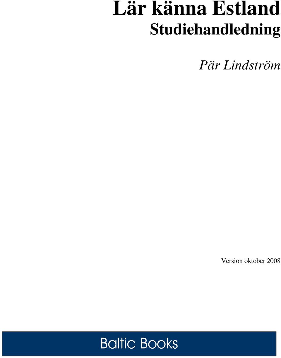 Pär Lindström