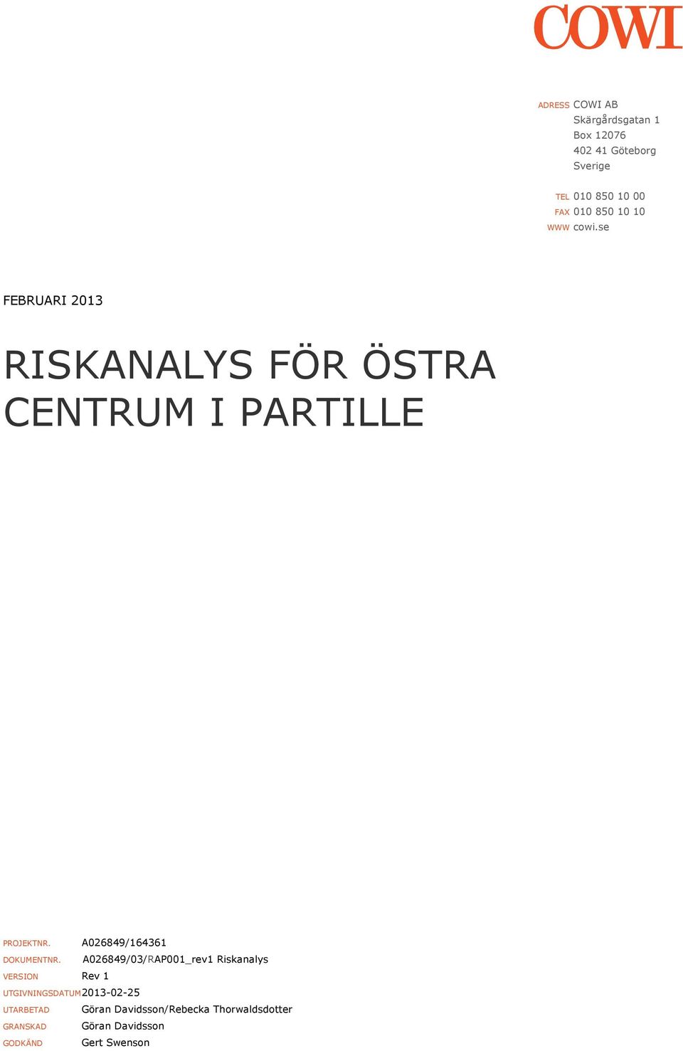 A026849/164361 DOKUMENTNR.