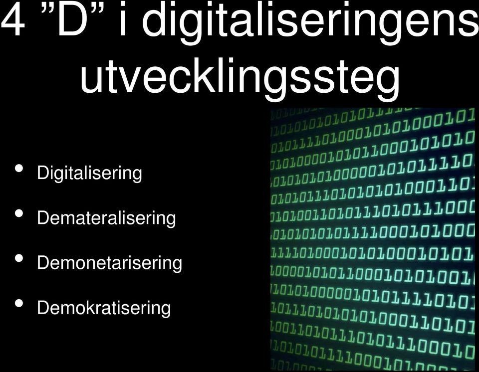 Digitalisering