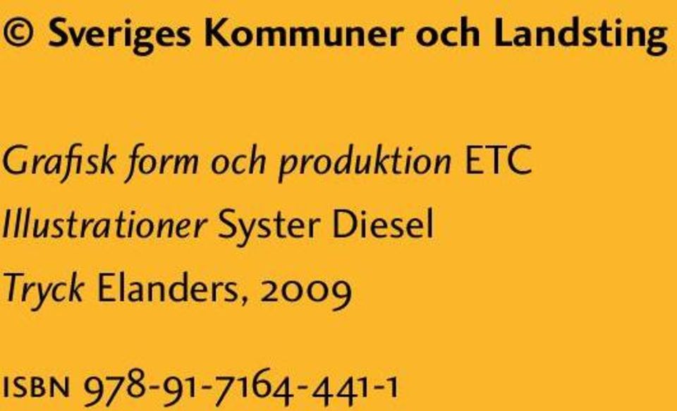 Landsting Grafisk form och produktion ETC