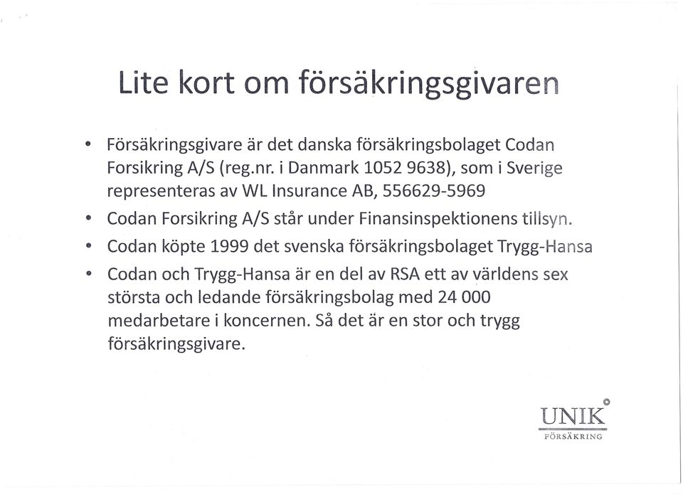 Finansinspektionens tillsyn.