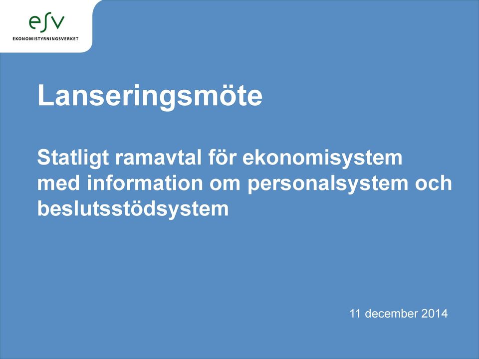 information om personalsystem