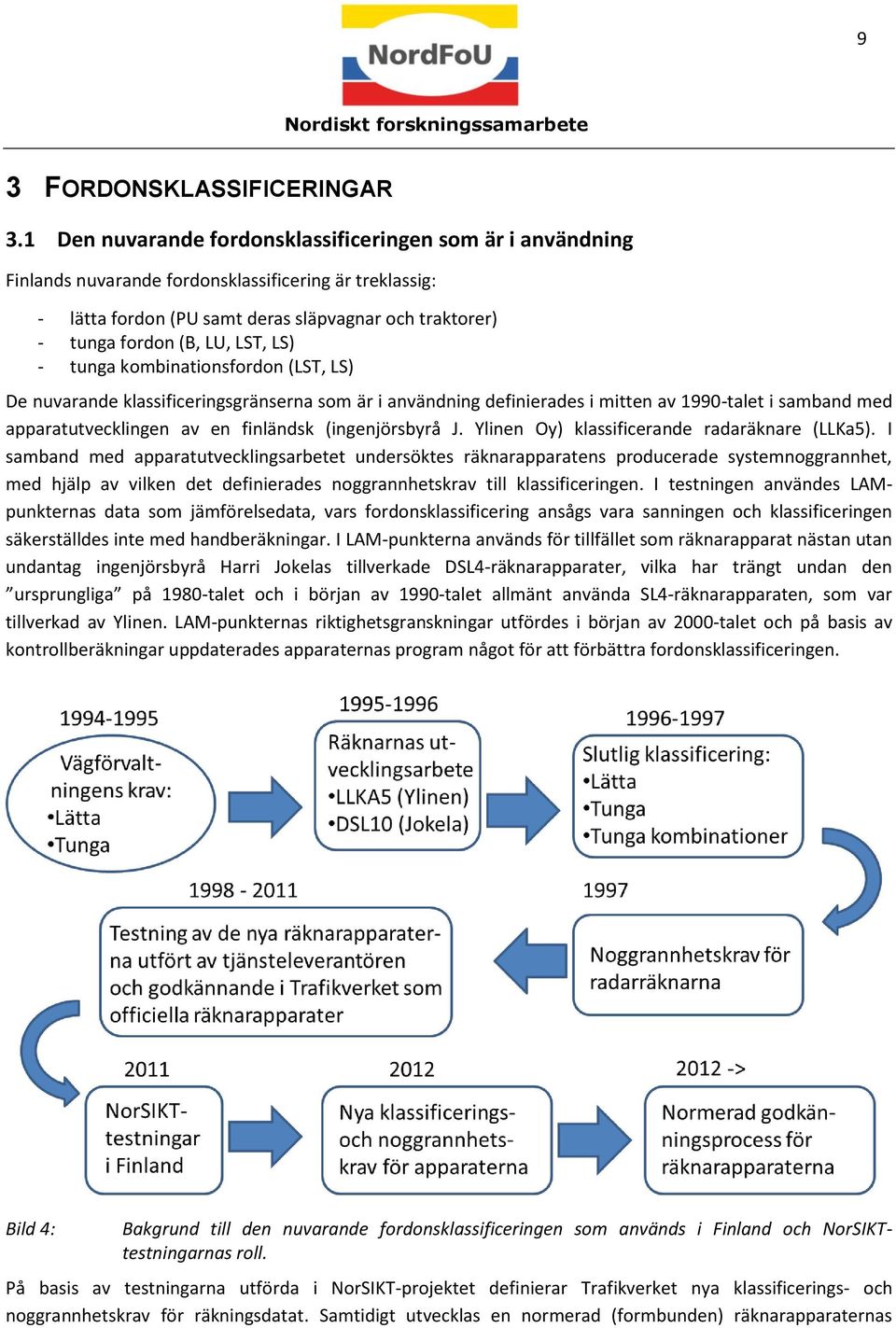 LS) - tunga kombinationsfordon (LST, LS) De nuvarande klassificeringsgränserna som är i användning definierades i mitten av 1990-talet i samband med apparatutvecklingen av en finländsk (ingenjörsbyrå