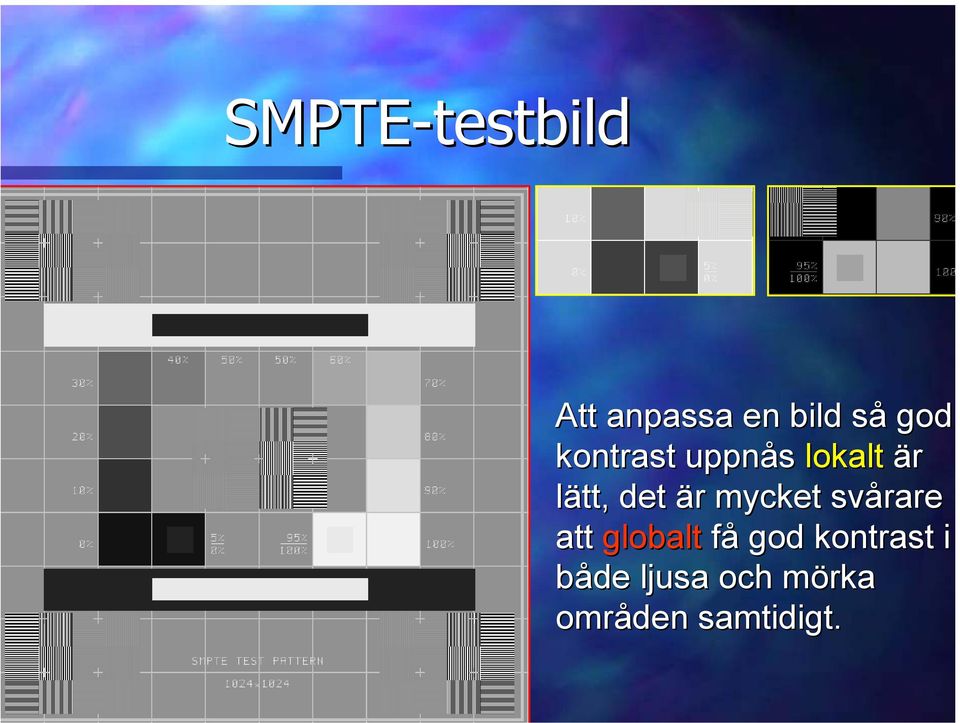 mycket svårare att globalt få god