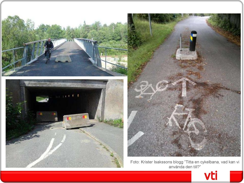 Titta en cykelbana,