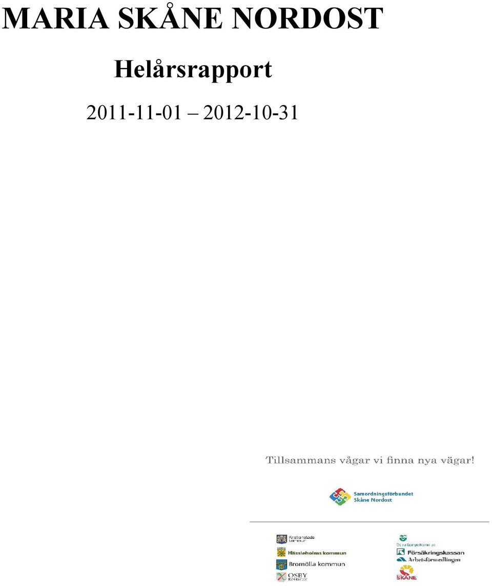 Helårsrapport