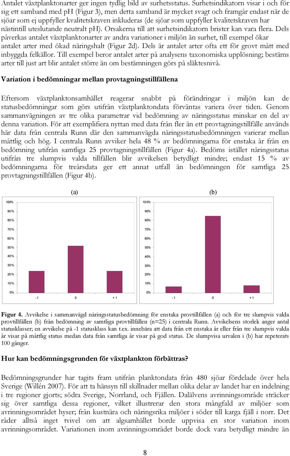 uppfyller kvalitetskraven har nästintill uteslutande neutralt ph). Orsakerna till att surhetsindikatorn brister kan vara flera.