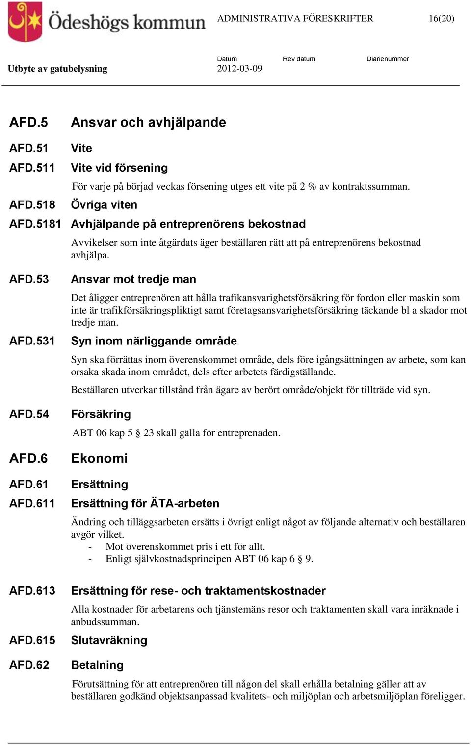 611 AFD.613 AFD.615 AFD.