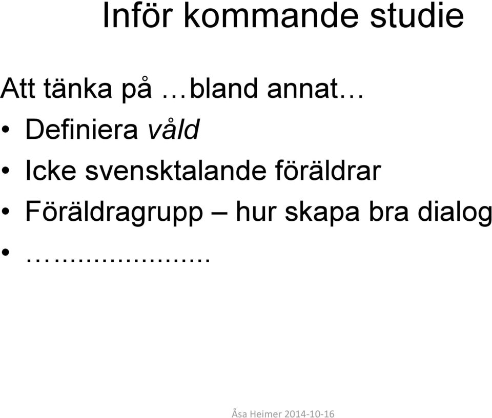 Icke svensktalande föräldrar