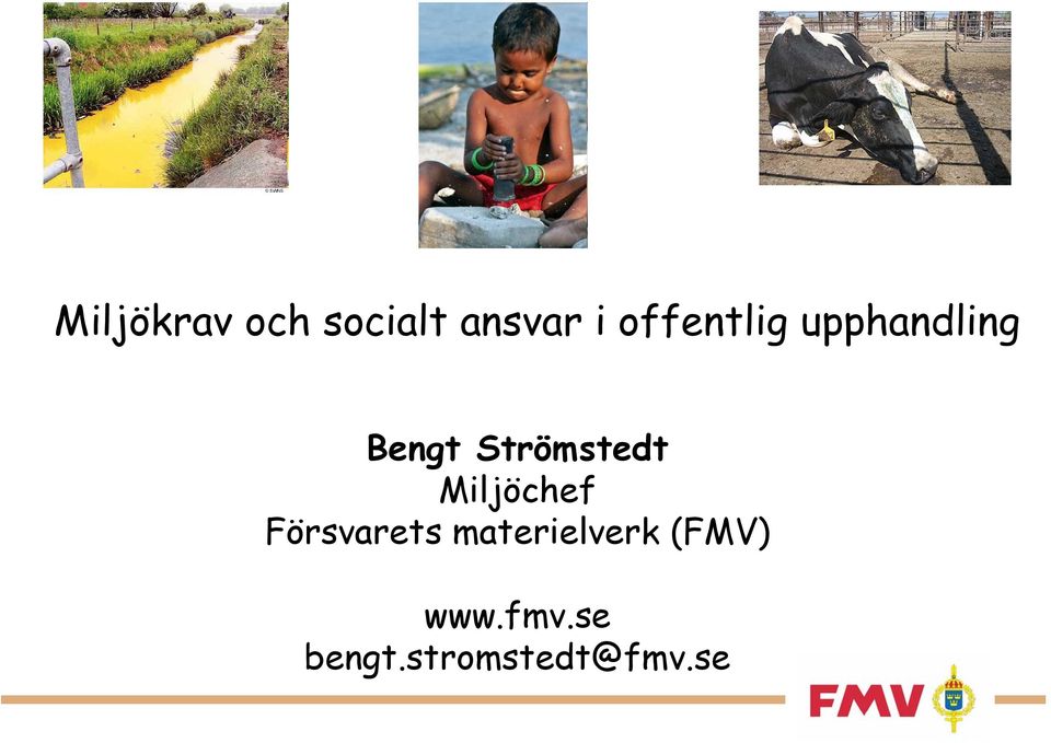 Strömstedt Miljöchef Försvarets