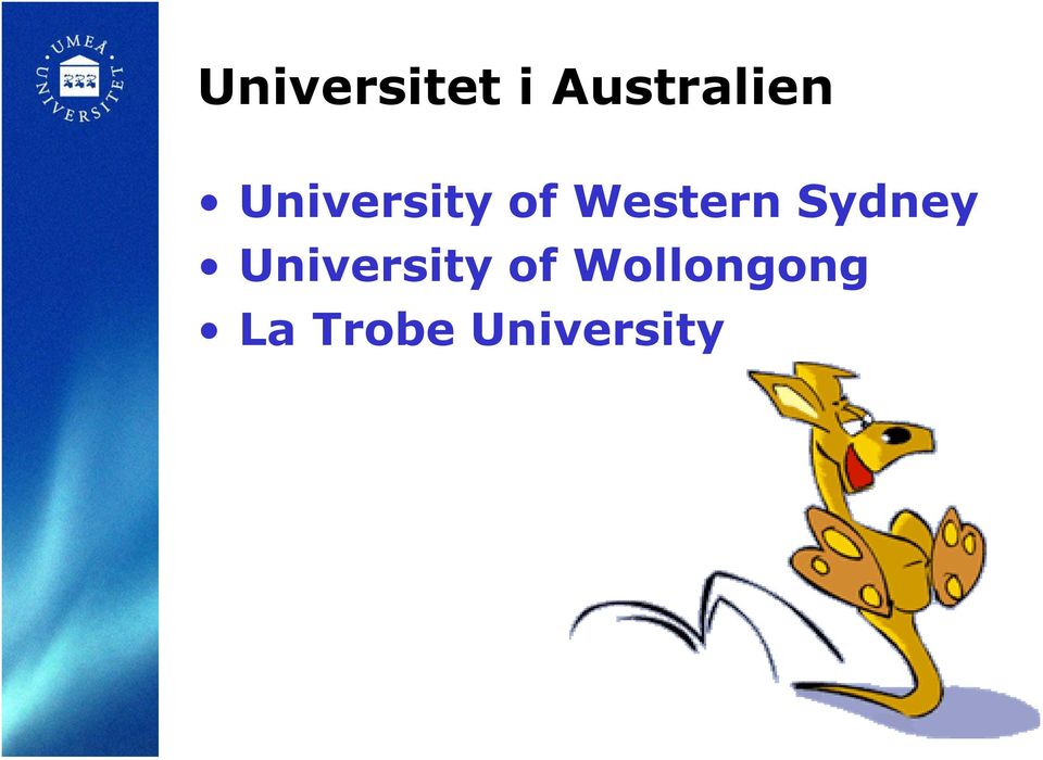 Sydney University of