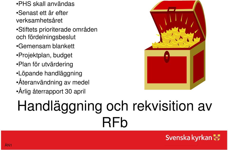 Projektplan, budget Plan för utvärdering Löpande handläggning