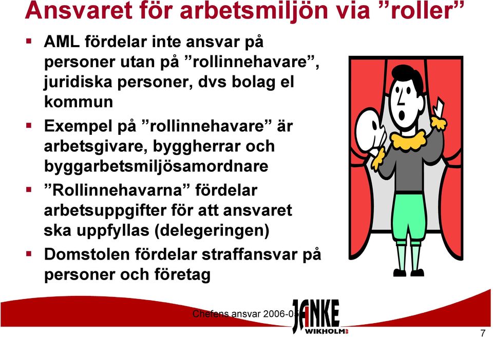 arbetsgivare, byggherrar och byggarbetsmiljösamordnare Rollinnehavarna fördelar