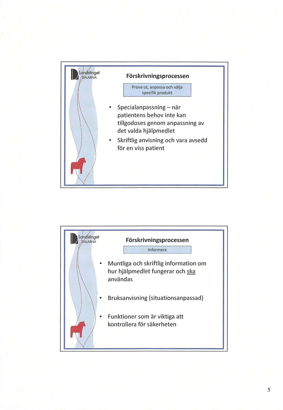 Skriftlig anvisning och vara avsedd för en viss patient I ",, ).'!