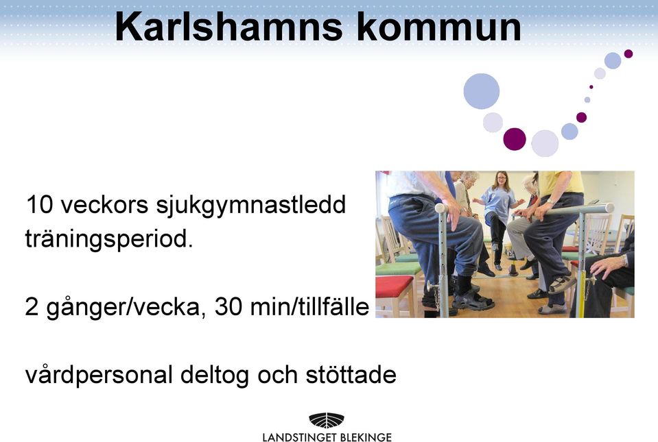 2 gånger/vecka, 30